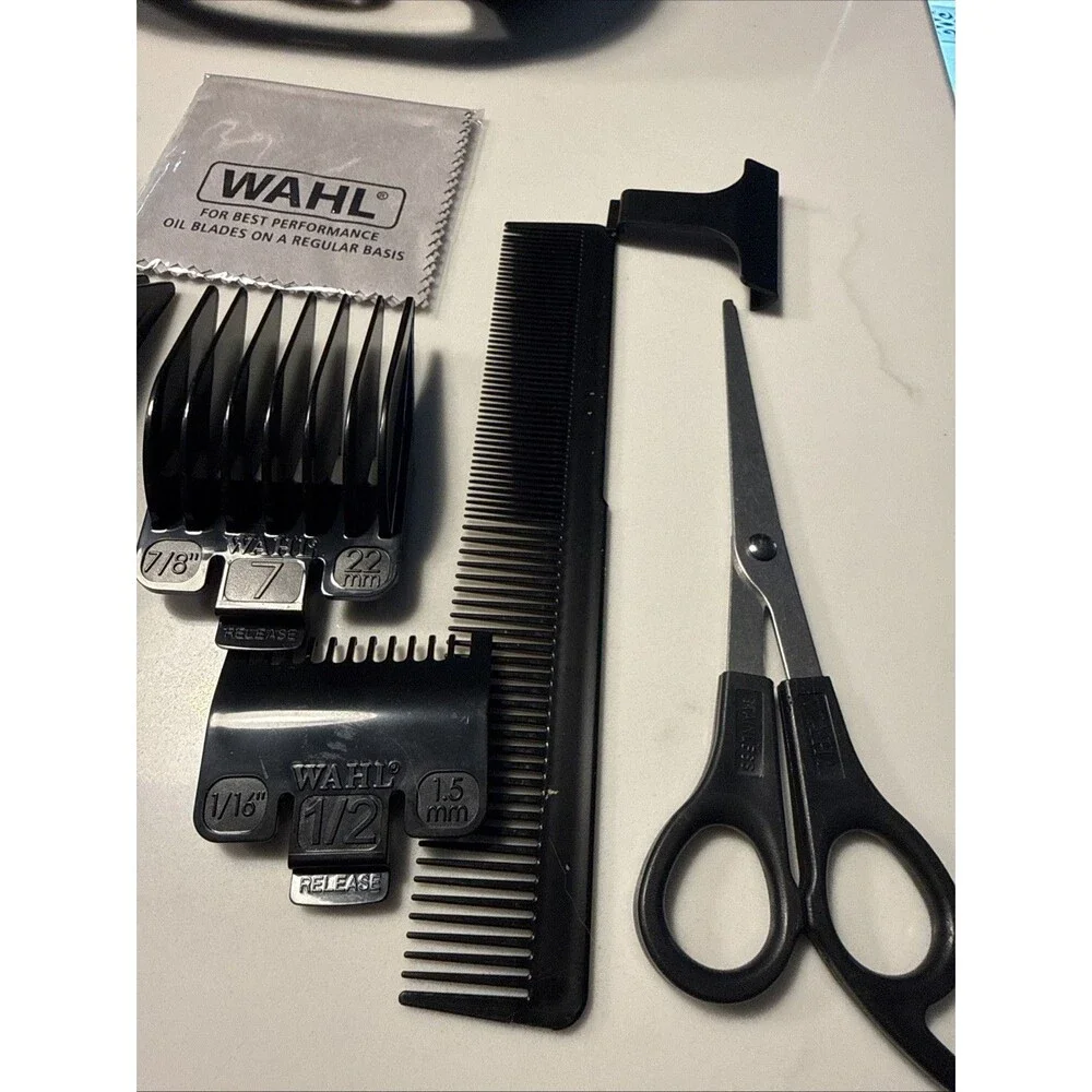 Clipper Guards Set Fits for Most Wahl Clippers w/ Box  Sizes L,R,1/2,1 1/2,3,7,8